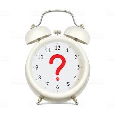Image result for clock with question mark